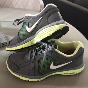 Gray Nike Gym Shoes